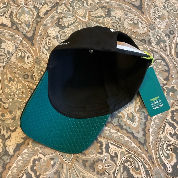 NWT Aston Martin F1 By BOSS Aramco Cognizant official Team Cap - Picture 10 of 12